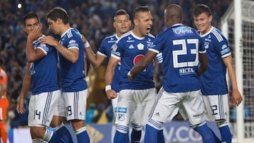 Horarios,a qué hora y en qué canal de TV Millonarios - Corinthians,partido de la fecha 1 de la Copa Libertadores 2018,en El Campín a partir de las 7:45 p.m.