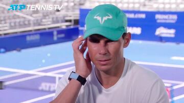 Nadal elige al tenista que "tarde o temprano" le quitará el 1 a él, Djokovic y Federer