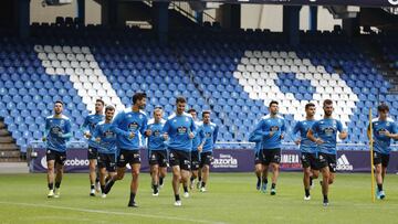 Entrenamiento Deportivo de La Coruña. riazor