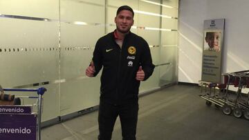 Bruno Valdez llegó a México para reportar con América