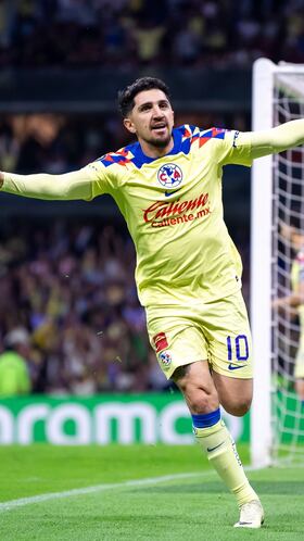 Diego Valdes celebrates Autogoal of Guadalajara 2-1 during the round of 16 second leg match between America and Guadalajara - Round of 16as part of the CONCACAF Champions Cup 2024, at Azteca Stadium on March 13, 2024 in Mexico City, Mexico.
