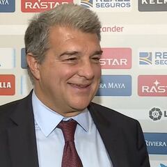 Laporta: “Hemos recuperado la relación con Messi”