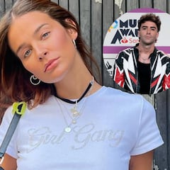 Laura Escanes reacciona al premio de Álvaro de Luna en LOS40 Music Awards