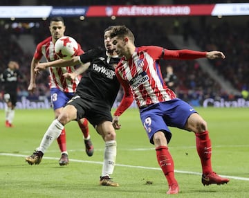 Atlético de Madrid-Sevilla en imágenes