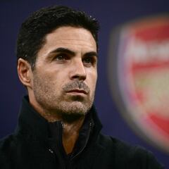 Arsenal y Arteta no ganan lejos de casa en UEFA Champions League durante 2024