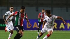 Palestino mereció más, pero el travesaño evitó el festejo