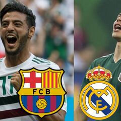 Los 7 mexicanos que sonaron para el Real Madrid o Barcelona