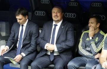 Rafa Ben¨ªtez al inicio del partido.