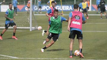 Entrenamiento Deportivo de La Coru&ntilde;a. Gandoy