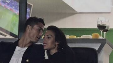 Georgina Rodr&iacute;guez, novia de CR7, duramente criticada en Portugal por este gesto. Foto: AFP