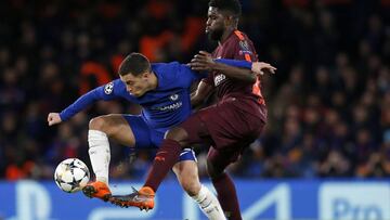 La posici&oacute;n de Hazard, la duda en el Chelsea.