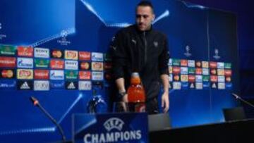 David Ospina jugará su tercer partido en esta edición de la Champions. Fue titular en la primera fase ante Olympiakos y Dinamo Zagreb