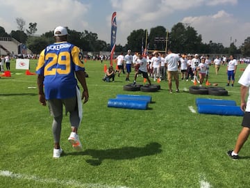 Así fue la primera visita en 2018 de Rams y Chiefs a México