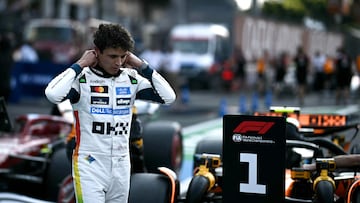 Lando Norris (McLaren MCL39). Ciudad de México, México. F1 2025.