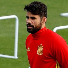 Diego Costa no arranca y Morata y Aduriz pelearán por su puesto