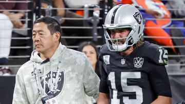 Quarterback Minshew will be replaced by Aidan O’Connell as the Raiders face a daunting trip to Arrowhead Stadium to take on the Chiefs.