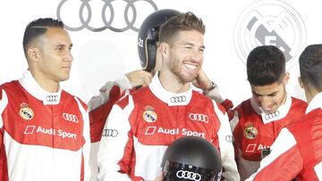 Real Madrid players pick up their new Audis
