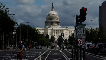 El edificio del Capitolio de EE. UU. Se muestra en Washington, EE. UU., 20 de agosto de 2021. 