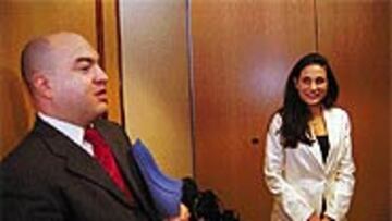 <b>CONDENADO</B>. Pedreiro Sanromán, en la imagen, el día que presentó la oferta de FFD.