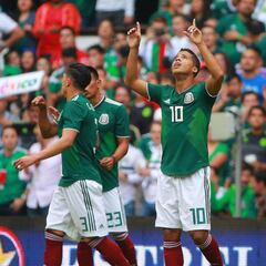México vence a Escocia en su despedida del Estadio Azteca