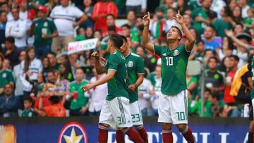 M&eacute;xico vence a Escocia en su despedida del Estadio Azteca