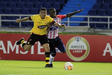 Junior de Barranquilla y Barcelona de Guayaquil se enfrentaron en el estadio Metropolitano por la penúltima fecha del Grupo A de la Copa Libertadores.