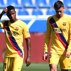 Alerta en el Barcelona: Lenglet, lesionado en la pierna derecha