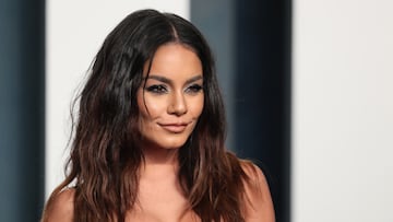 Vanessa Hudgens arrives at the Vanity Fair Oscar party during the 94th Academy Awards in Beverly Hills, California, U.S., March 27, 2022.    REUTERS/Danny Moloshok