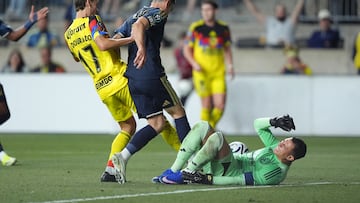 América's game against the Philadelphia Union was overshadowed by a first-half injury to Malagón, who was expected to start for El Tri at the World Cup.