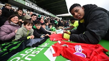 Jeremy Arévalo, del Racing.