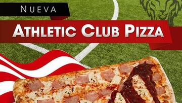El Athletic tiene su propia pizza