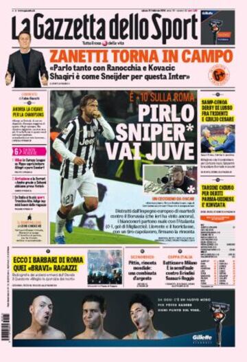 Portadas de la prensa deportiva