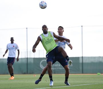 Colombia entrena en campo antes de enfrentar a Arabia Saudita