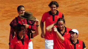 Nadal, Ferrer, Verdasco y Feli, los elegidos de Costa