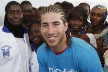 Los cambios de look de Sergio Ramos