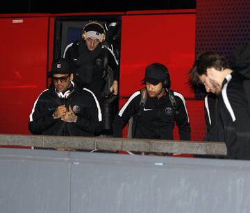 Dani Alves y Neymar.