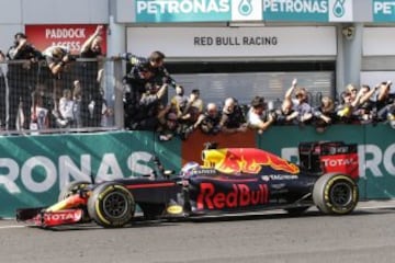 Ricciardo, ganador de la carrera.