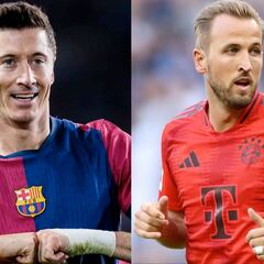 Lewandowski y Kane comandan los tridentes para el Barcelona vs Bayern