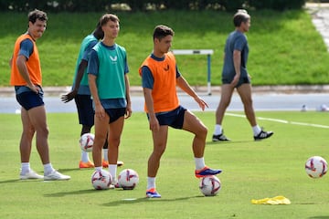 Sergio Arribas en pleno entrenamiento,