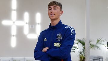 Dean Huijsen, jugador de la selección española Sub-21