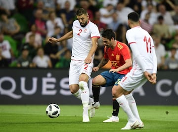 Isco y Ben Youssef. 