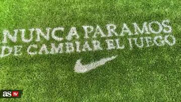 Nike: Nunca paramos de cambiar el juego.