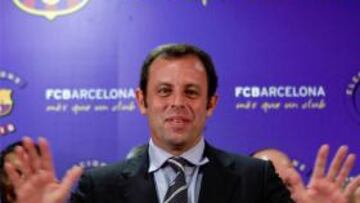 Rosell y Laporta se reúnen y pactan la transición