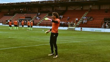 Ochoa ya sufrió su primer gol con el Standard Lieja