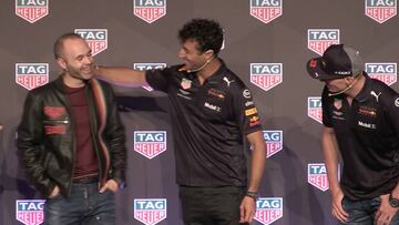 Ricciardo y el detalle que le falla a Iniesta para ser un F-1