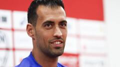 26/07/19 PRETEMPORADA
 FC BARCELONA RAKUTEN CUP
 BUSQUETS RUEDA DE PRENSA