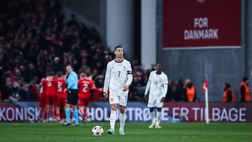 Atención a la burla de Hojlund a Cristiano Ronaldo en Nations League