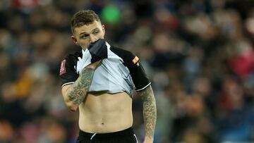 Batacazo de Trippier en su debut