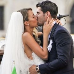 Alice Campello recuerda su boda con Álvaro Morata en el 1.600 aniversario de Venecia