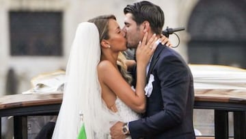 Alice Campello recuerda su boda con ?lvaro Morata en el 1.600 aniversario de Venecia
